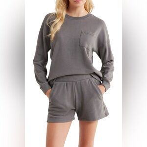 Barefoot Dreams Malibu Brushed Fleece Pajama Set X-Large